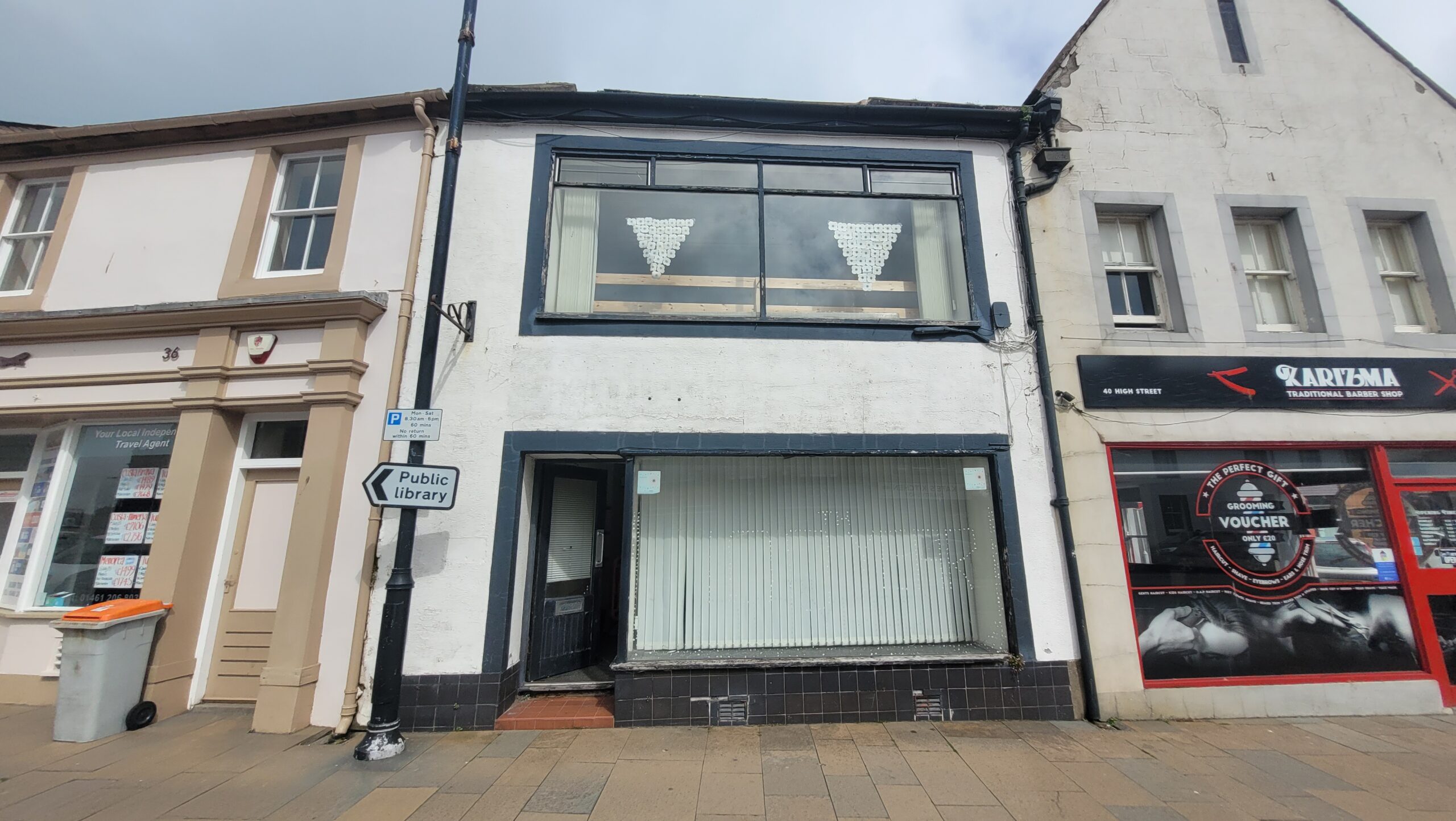 For Sale Town Centre Shop Premises, Annan DM Hall Chartered