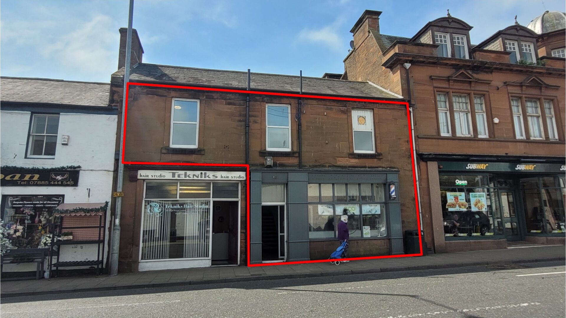 For Sale Refurbished Retail/Office Premises, Annan DM Hall