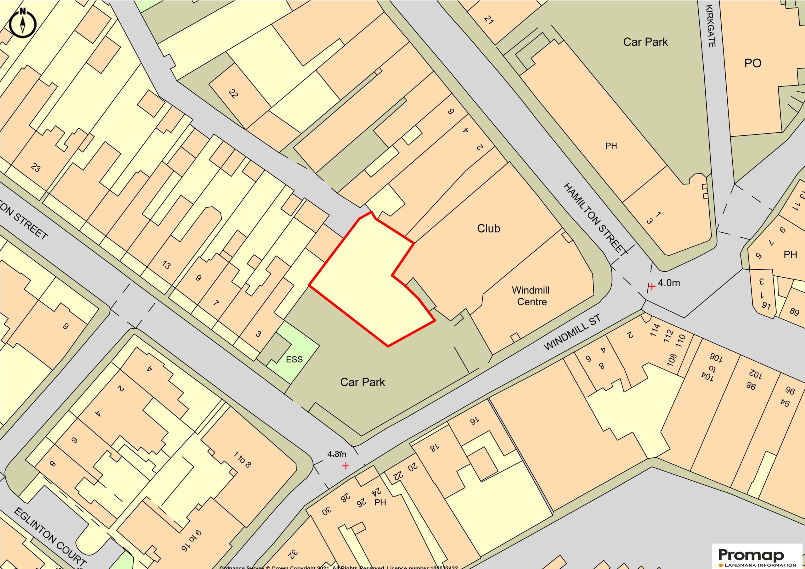 For Sale Town Centre Development Site, Saltcoats DM Hall Chartered