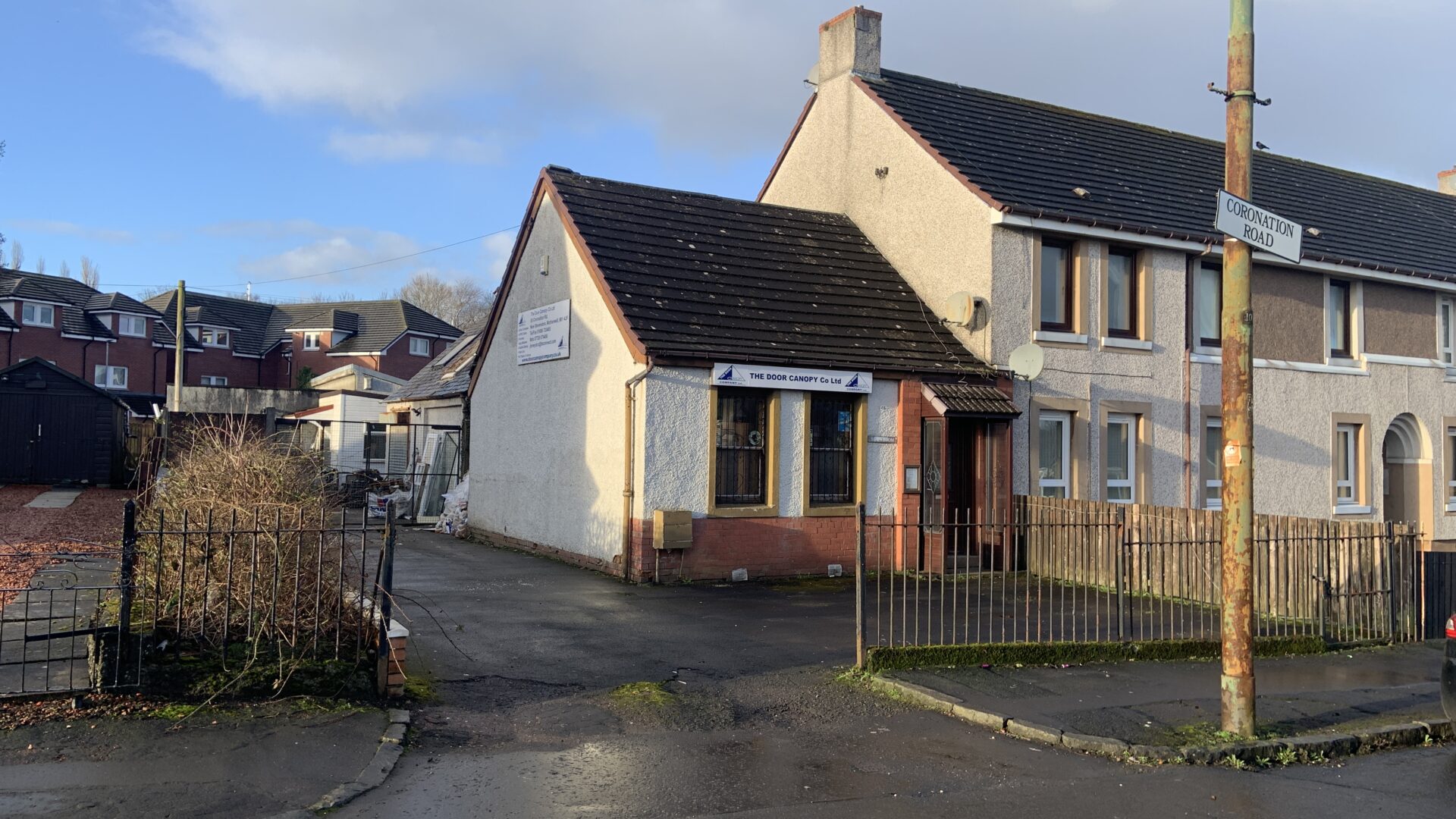 To Let/May Sell Office and with Yard DM Hall Chartered